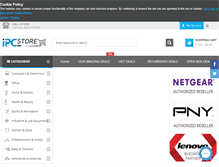Tablet Screenshot of ipcstore.com